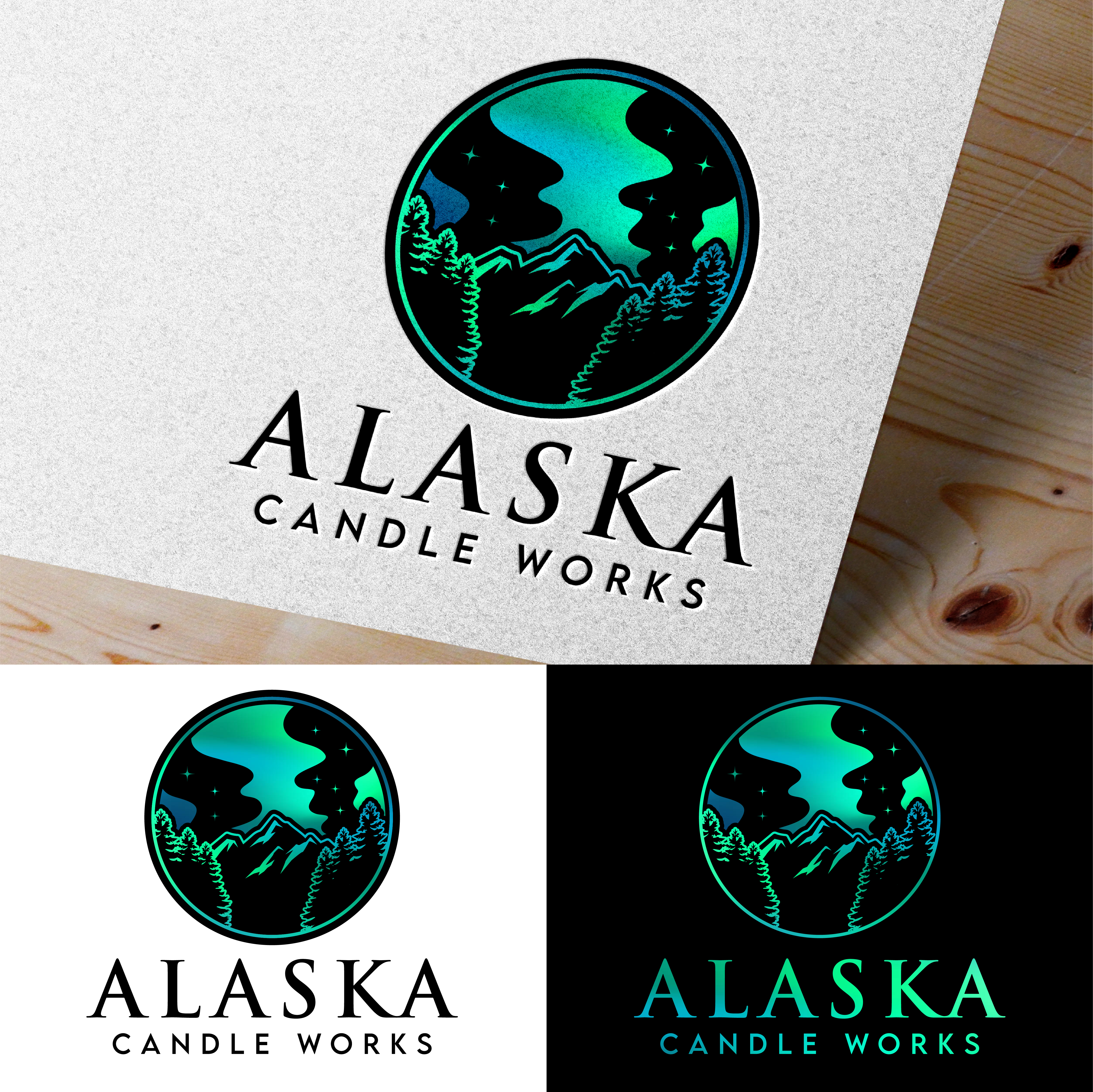 Logo-Design von ARTchemist für Alaska Candle Works  | Design #29194807