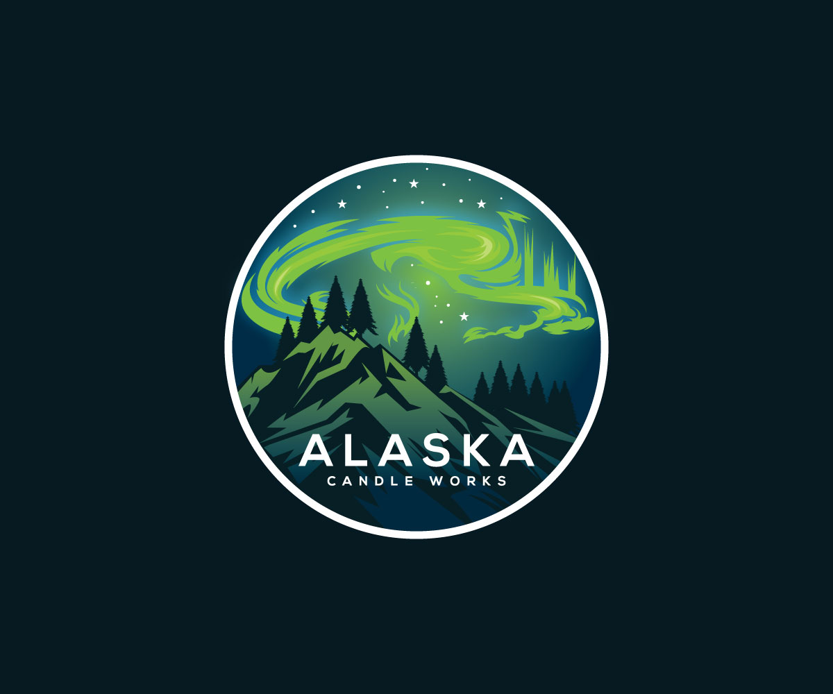 Logo Design by Ansh Design for Alaska Candle Works  | Design #29191895