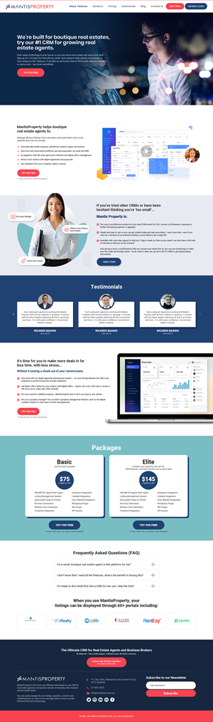 Diseño Web por Dream Logo Design para este proyecto | Diseño #29187815