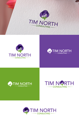 Logo Design by Ellene for Tim North Consulting | Design: #29207547