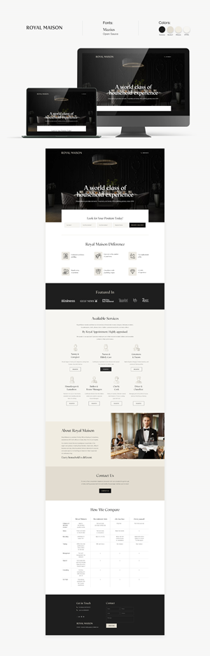 Landing Page Design by PP²