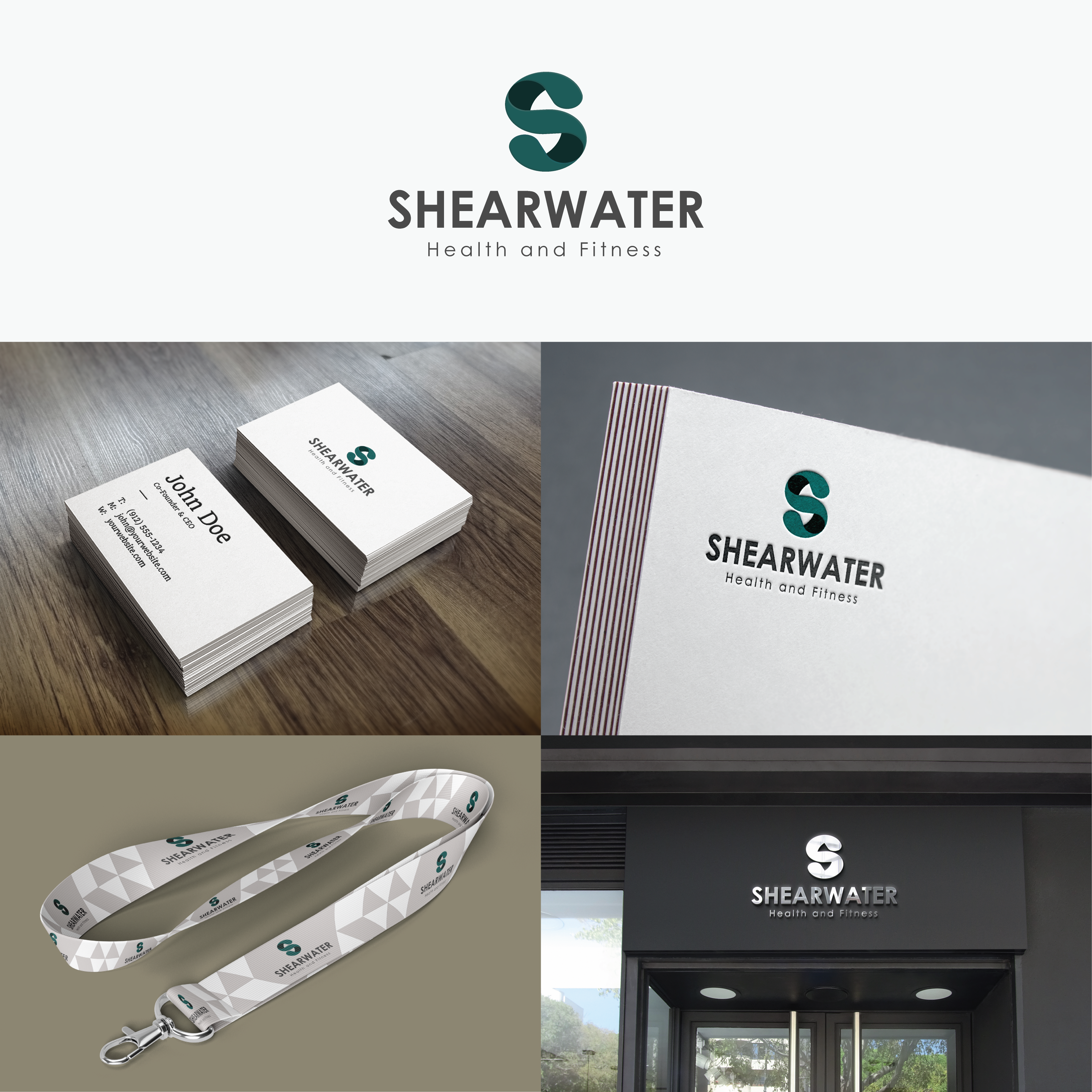 Logo Design by konde.hipe for Shearwater Health and Fitness | Design #29196926