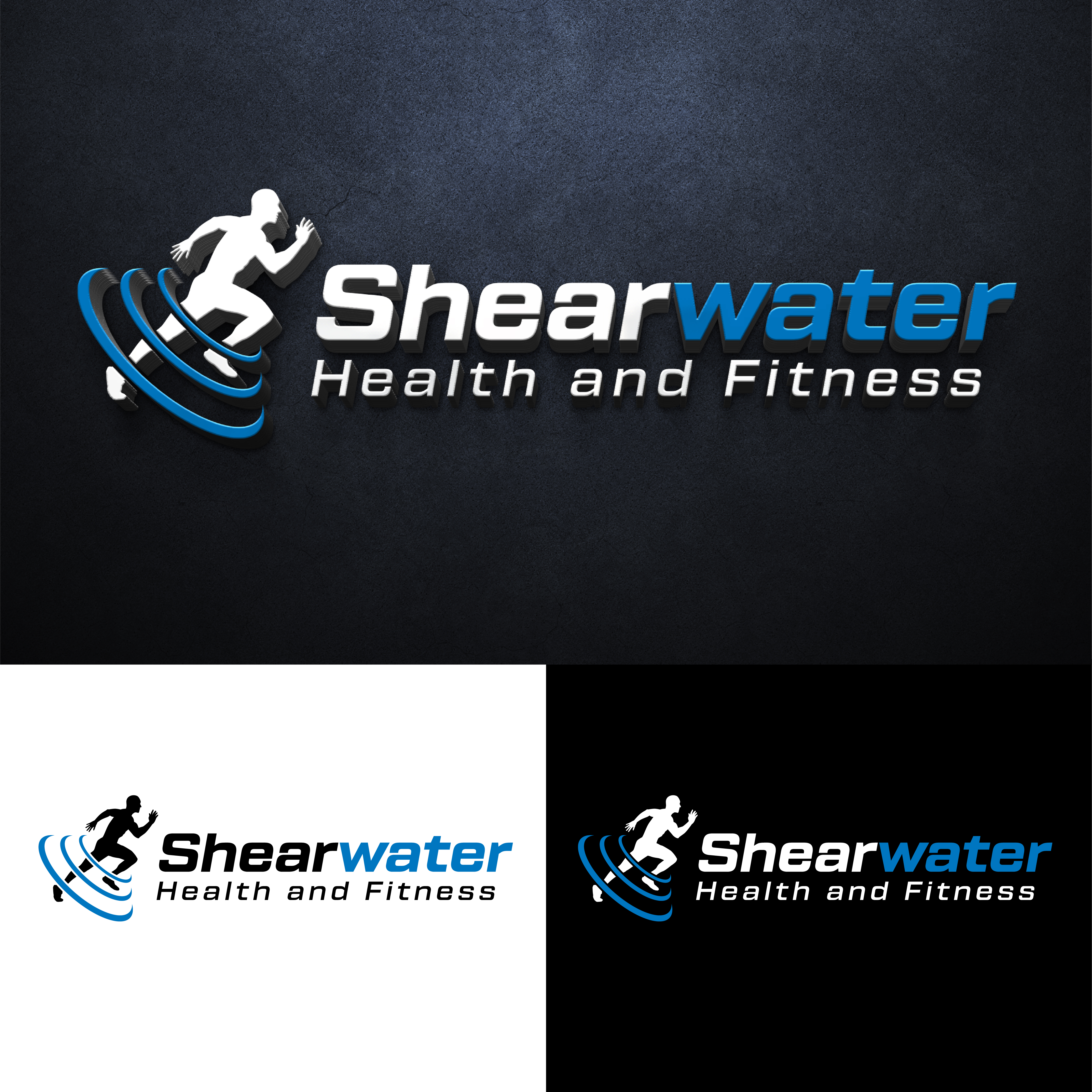 Logo Design by ARTchemist for Shearwater Health and Fitness | Design #29192127