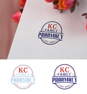 Logo Design by Ellene for KC Family Pharmacy | Design: #29208906