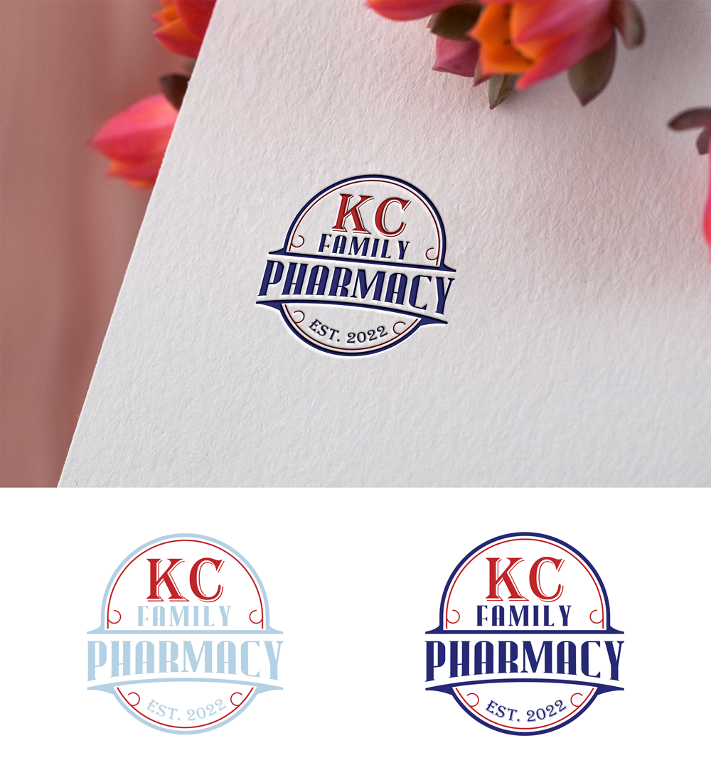 Diseño de Logo por Ellene para KC Family Pharmacy | Diseño #29211636