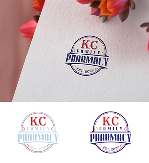 Logo Design by Ellene for KC Family Pharmacy | Design: #29211724