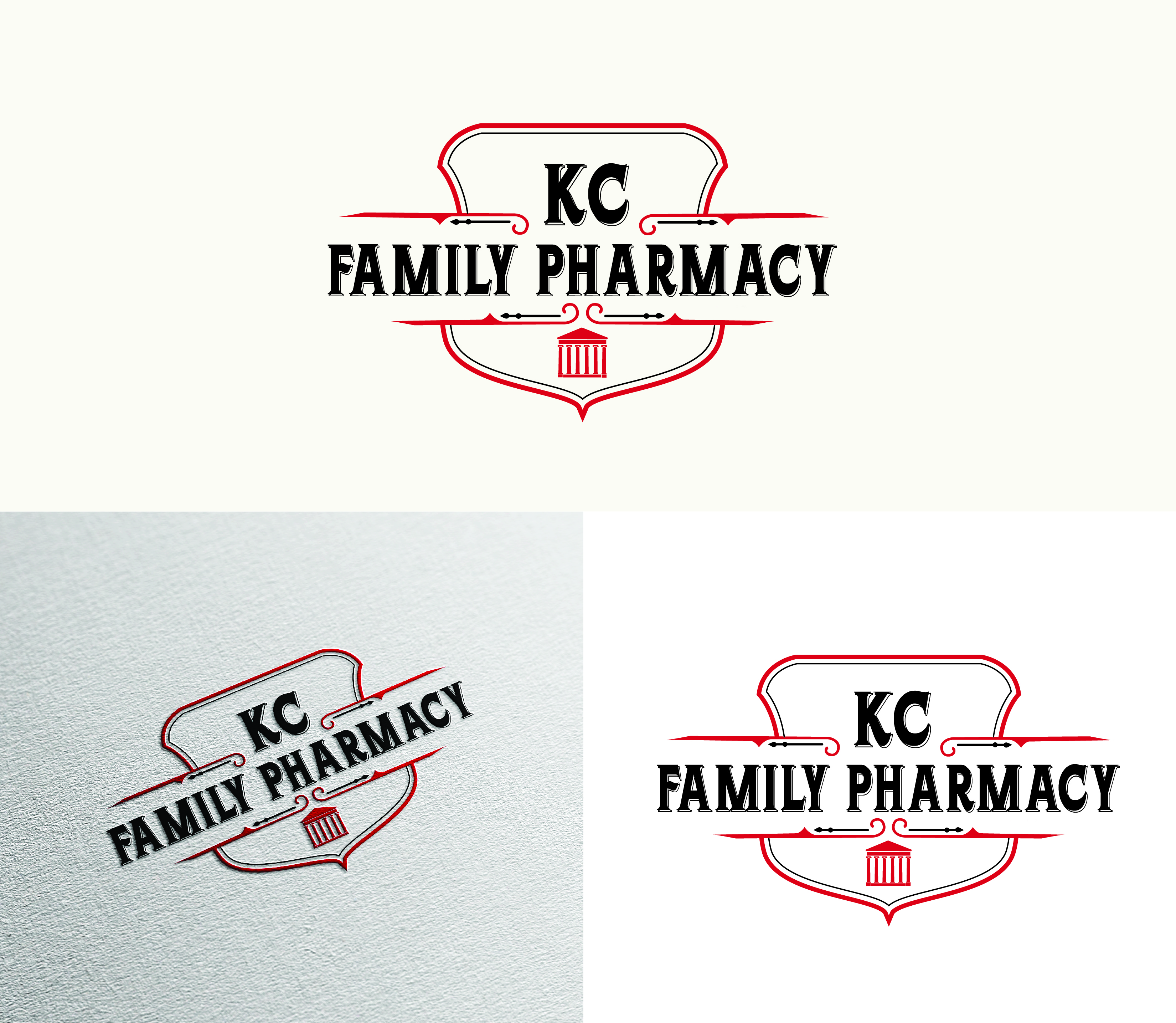 Logo Design by Badhan for KC Family Pharmacy | Design #29208237