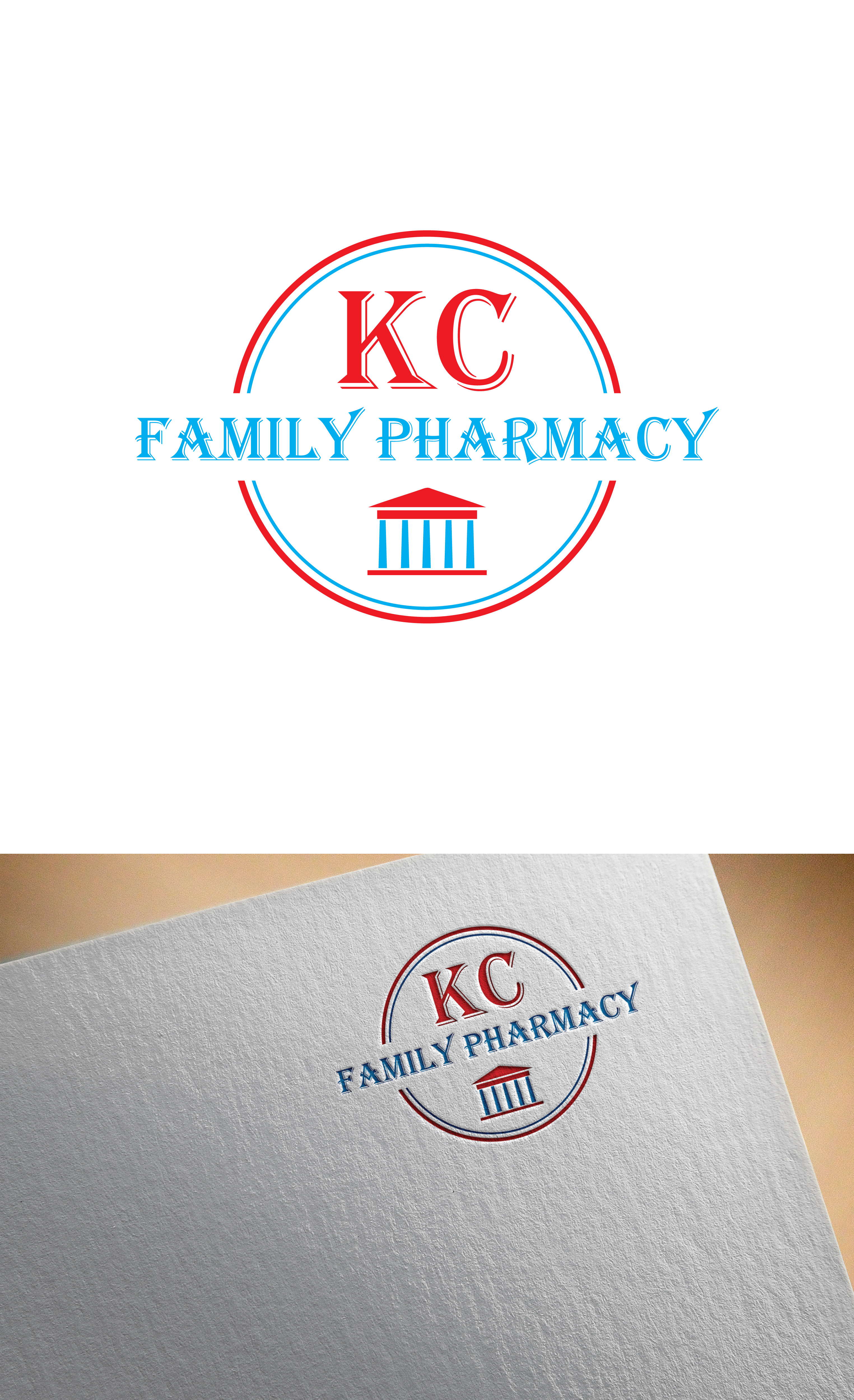Logo Design by DJ 1 for KC Family Pharmacy | Design #29194427