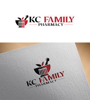 Logo Design by RA-bica for KC Family Pharmacy | Design: #29205486