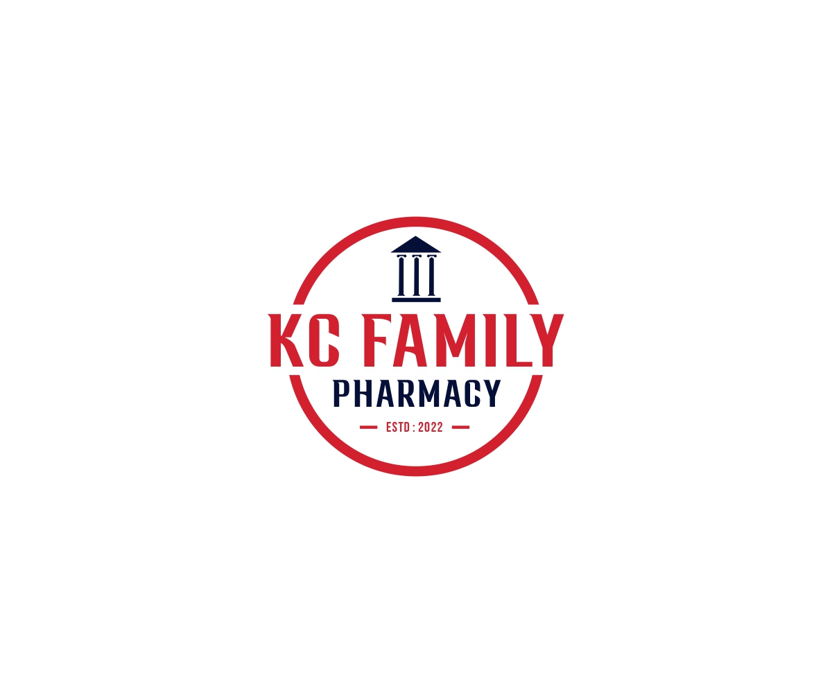 Logo Design by ecorokerz for KC Family Pharmacy | Design #29190347