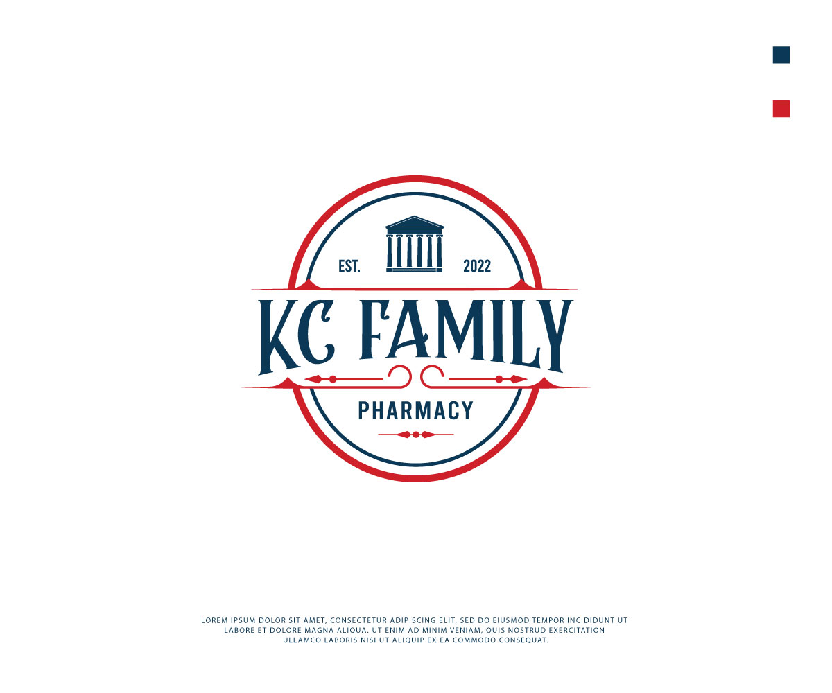 Design de Logo par ecorokerz pour KC Family Pharmacy | Design #29192725