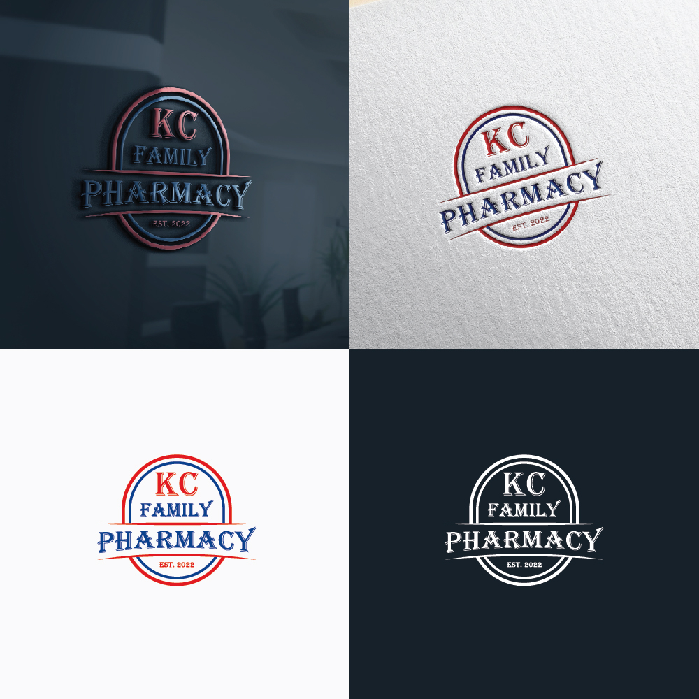 Diseño de Logo por AL-BARAKAH para KC Family Pharmacy | Diseño #29190362