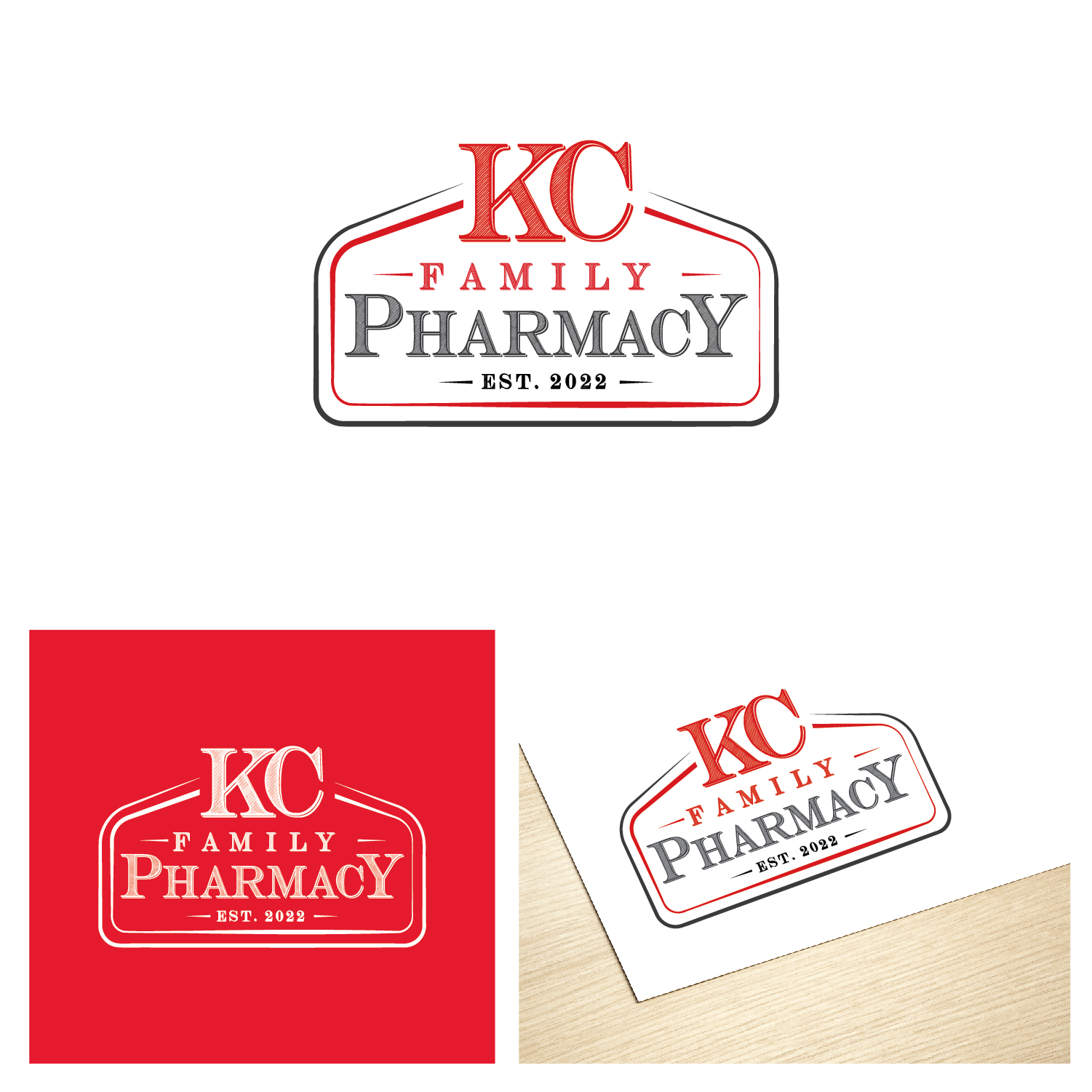 Diseño de Logo por Maxo-Biz para KC Family Pharmacy | Diseño #29216444