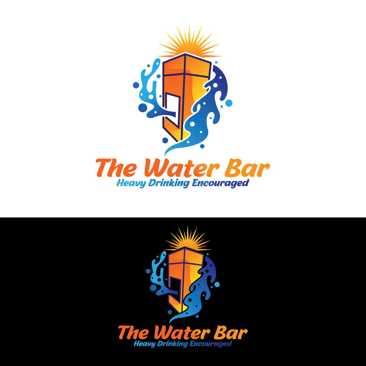 Logo Design by brand maker for The Water Bar | Design #29193303