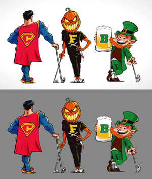 New Illustration Golf Tournament Design Project | Illustration-Design von Suprakash 3