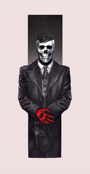 Peaky Blinders Skull Tattoo Design | Tattoo-Design von eCCe
