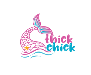 Thick Chick | Logo Design by LogoPoko