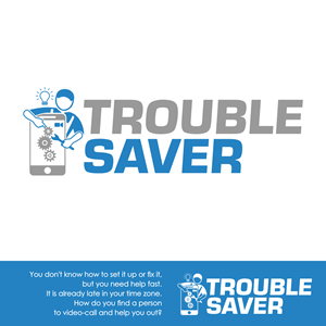 Trouble Saver | Logo Design by GambarSERU