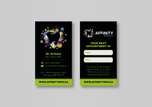 Business Card Design by MarkoE for studio dental | Design: #29200835