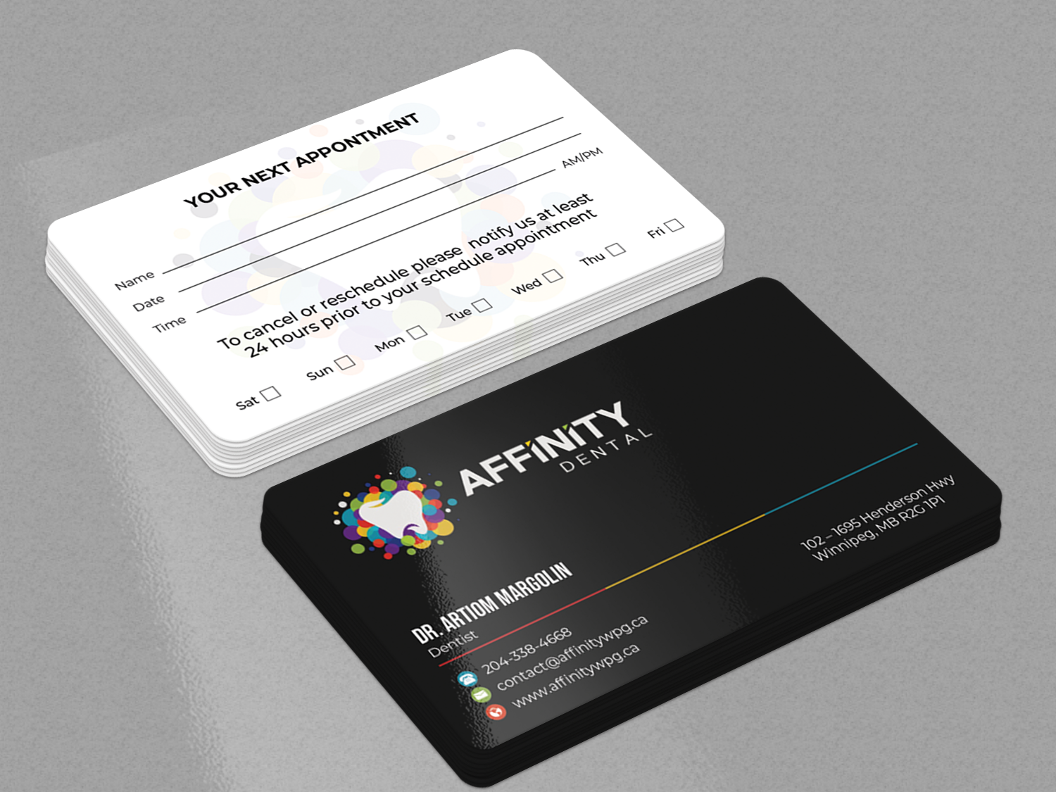 Visitenkarten-Design von Graphixpointt für studio dental | Design #29191292