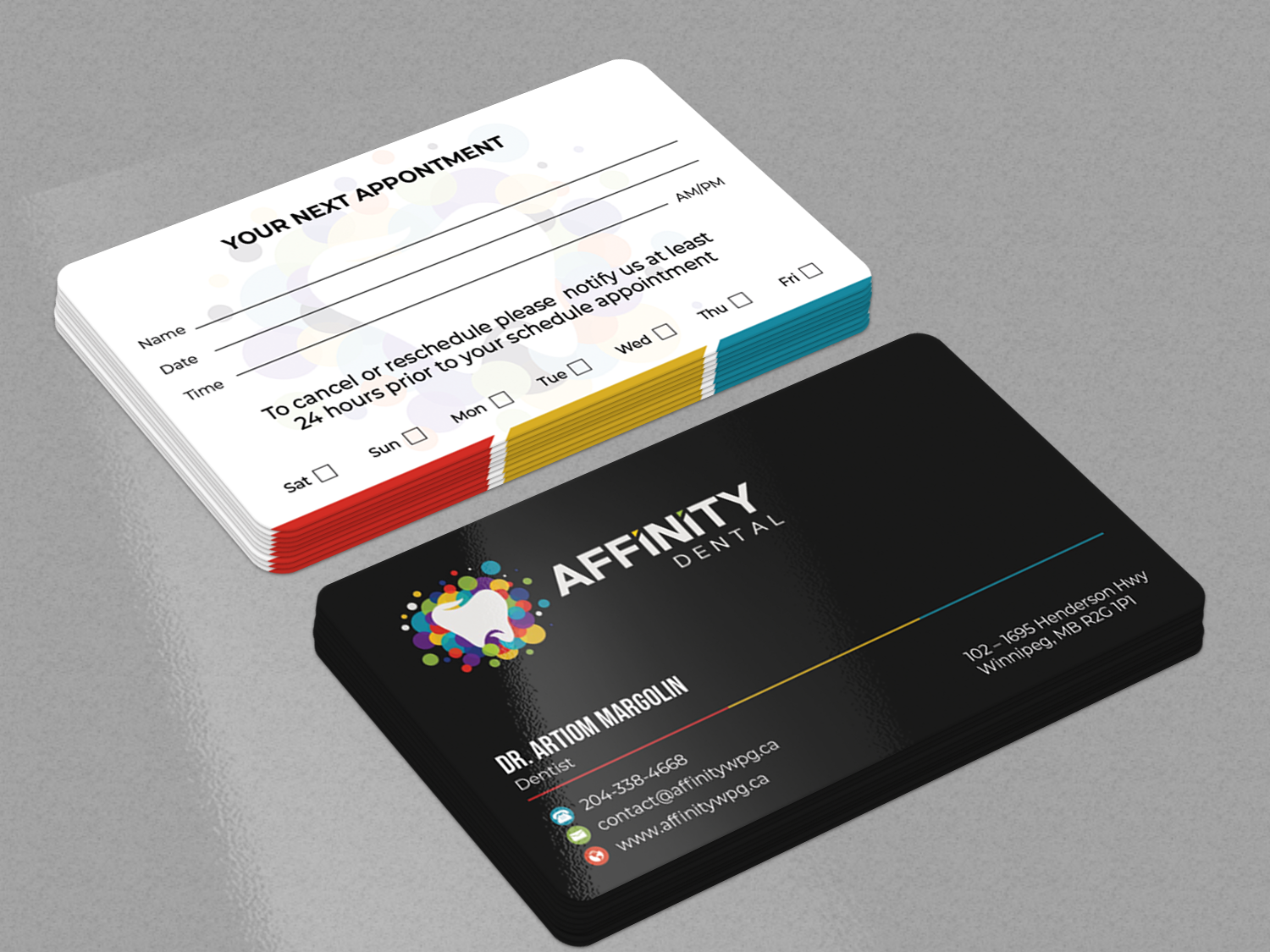 Diseño de Tarjeta de Presentación por Graphixpointt para studio dental | Diseño #29191293