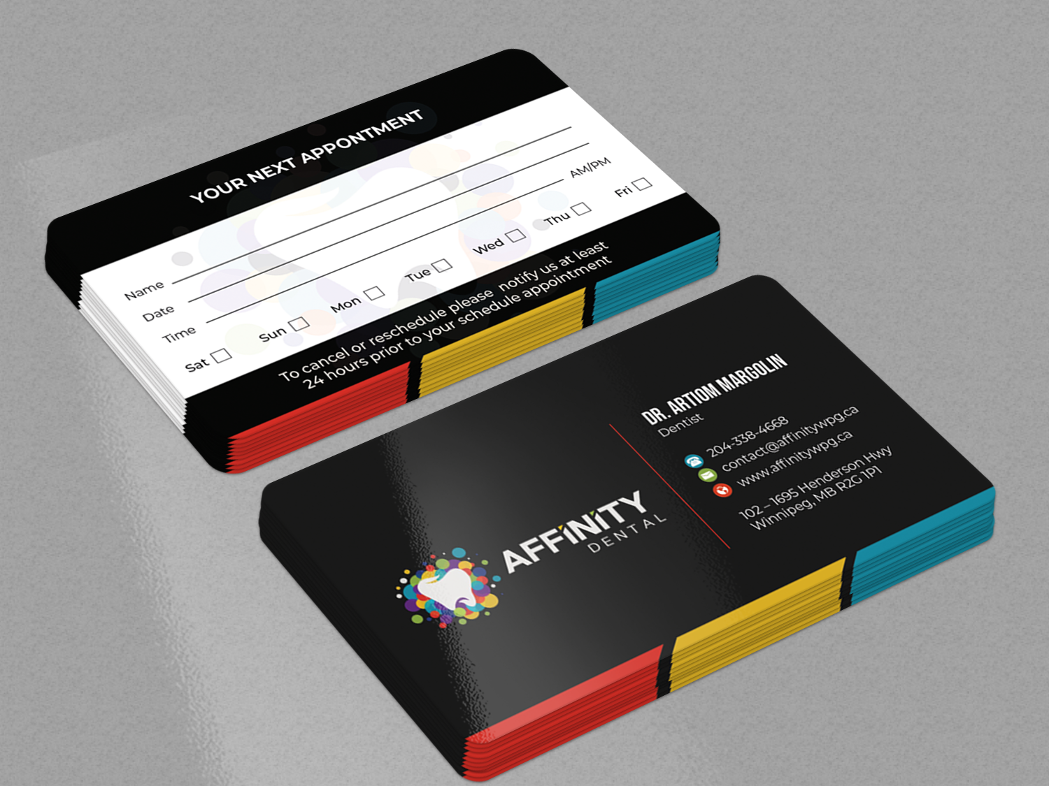 Visitenkarten-Design von Graphixpointt für studio dental | Design #29191303