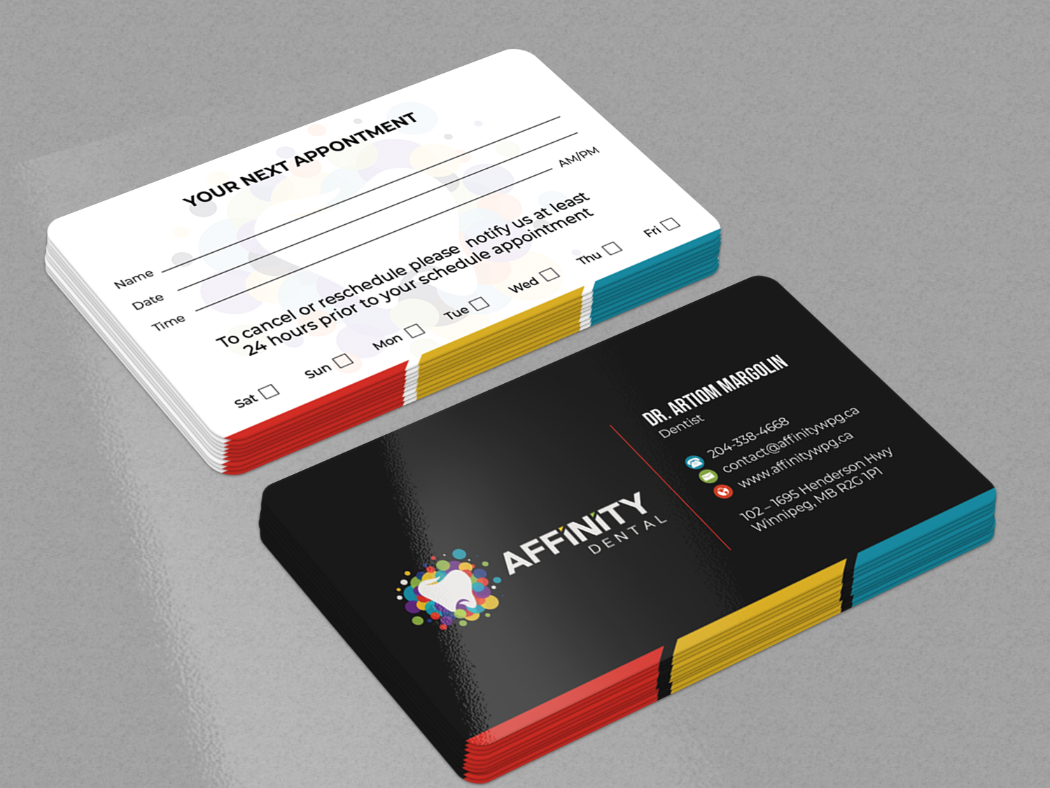 Business Card Design by Graphixpointt for studio dental | Design #29191306