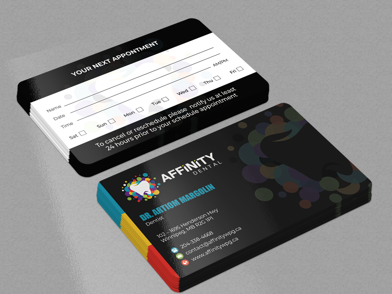 Visitenkarten-Design von Graphixpointt für studio dental | Design #29191365