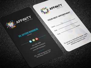 Business Card Design by Graphixpointt for studio dental | Design: #29191657