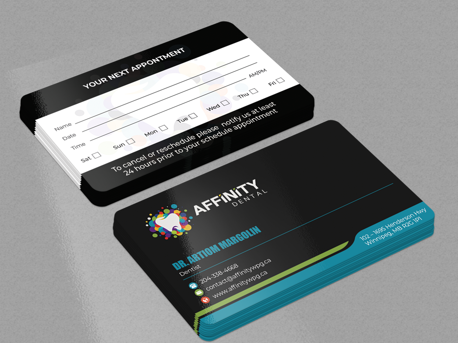 Business Card Design by Graphixpointt for studio dental | Design #29191659