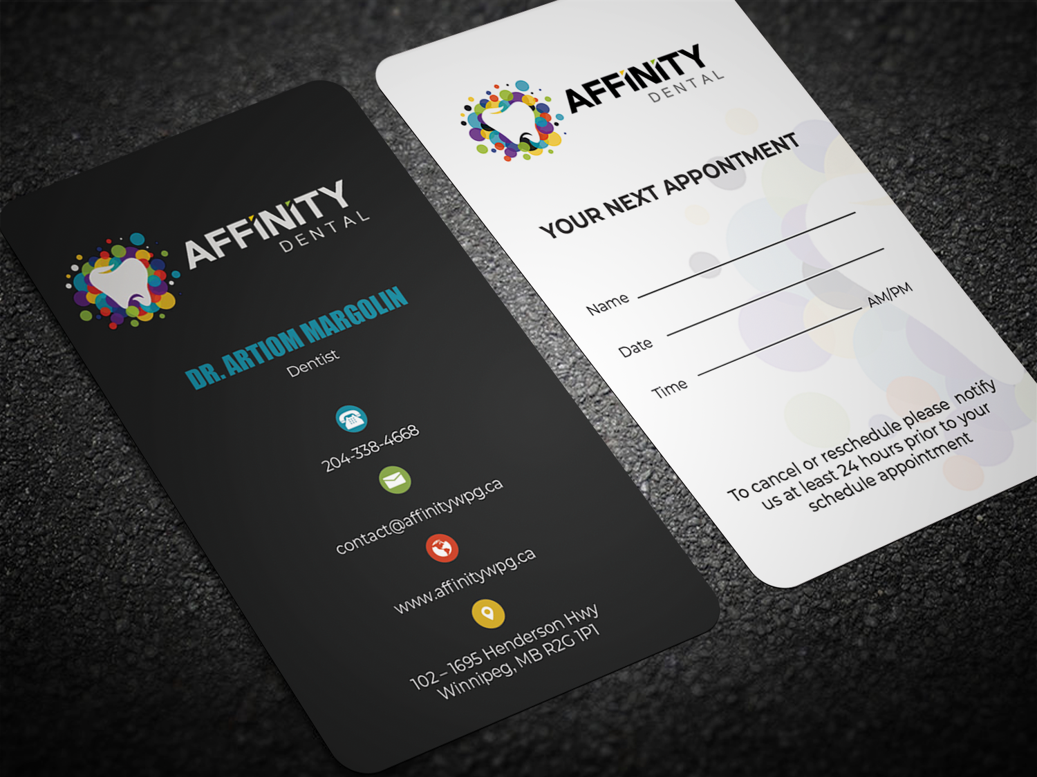 Business Card Design by Graphixpointt for studio dental | Design #29191661
