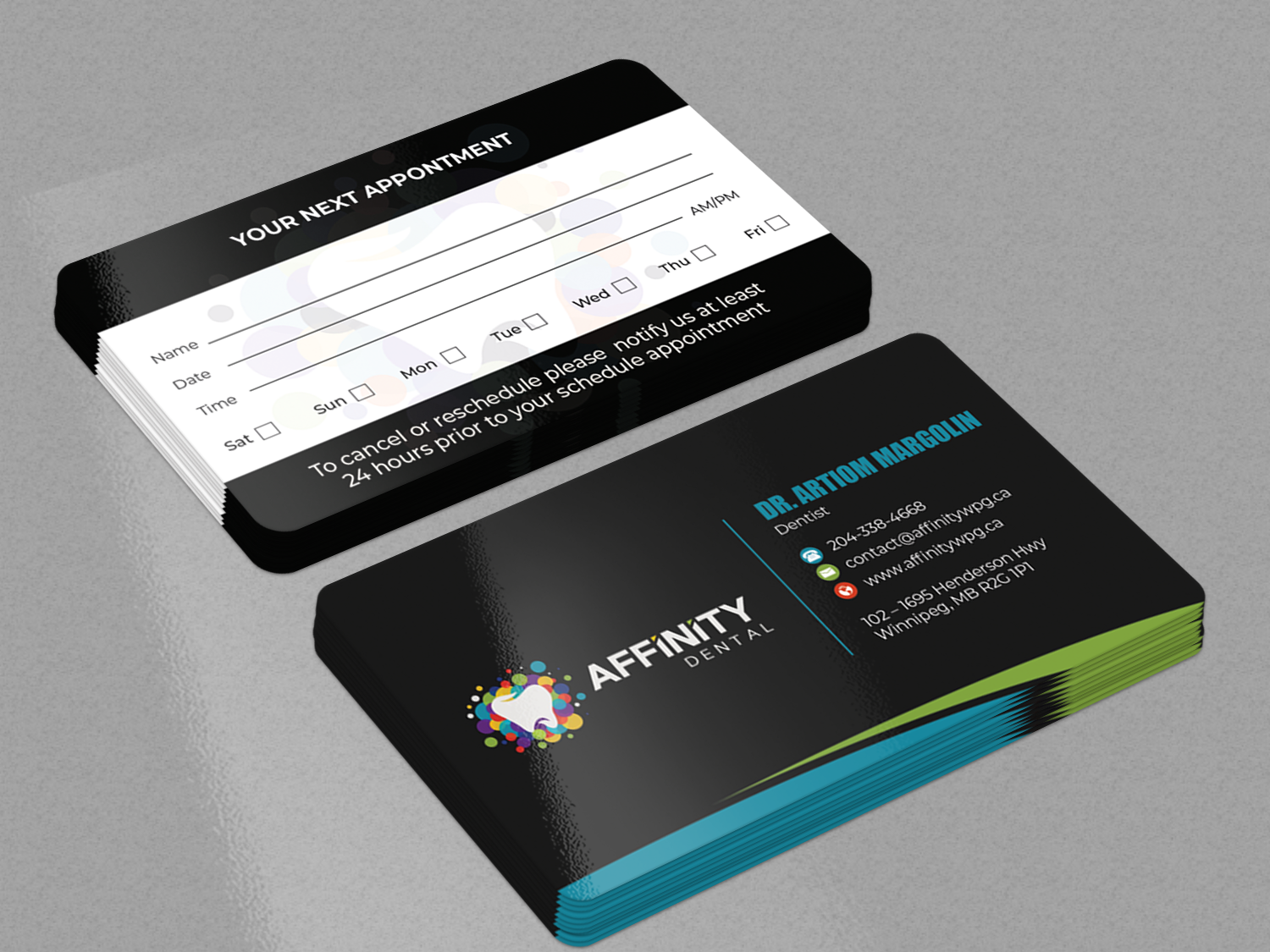 Business Card Design by Graphixpointt for studio dental | Design #29191674