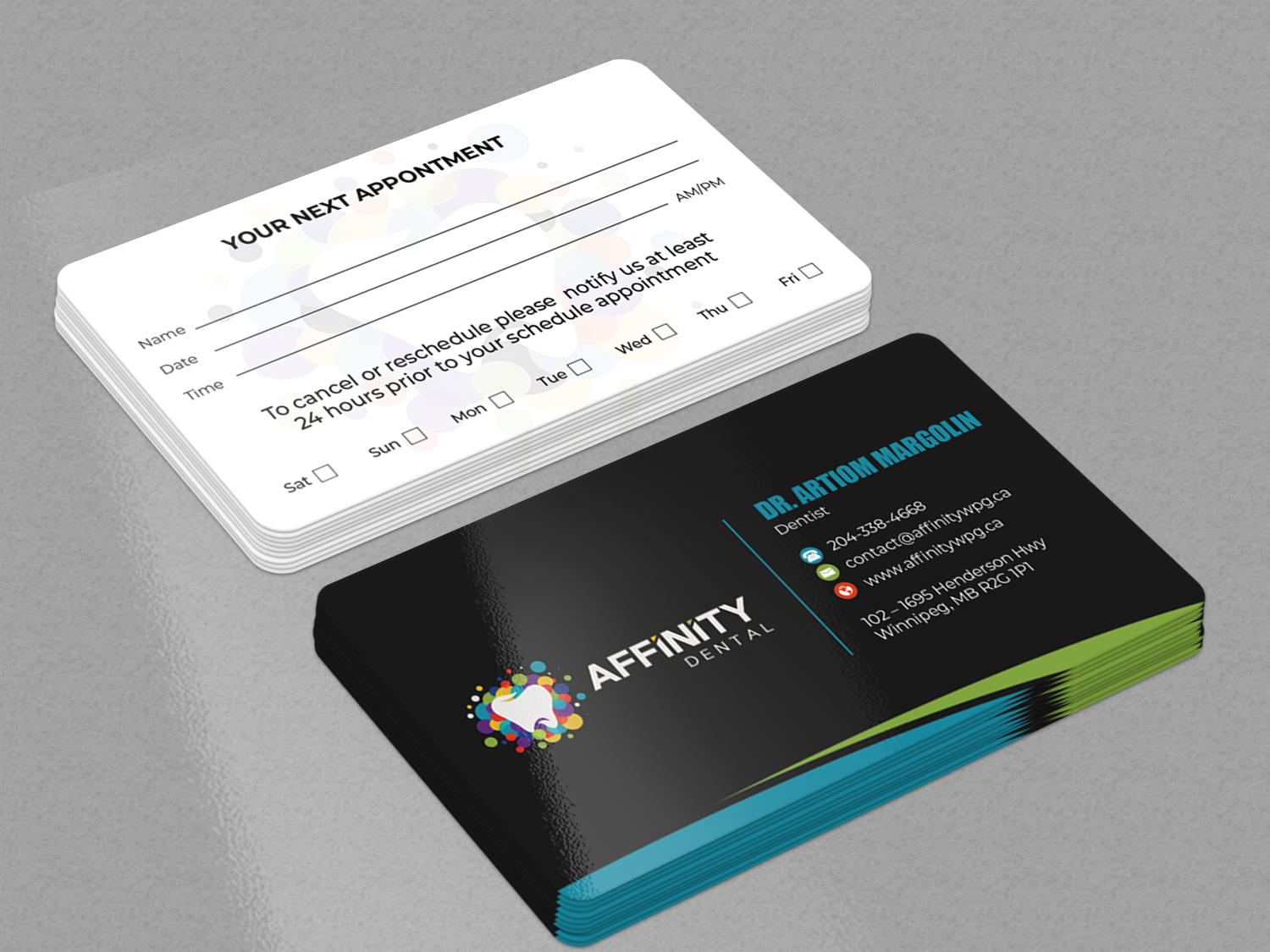 Business Card Design by Graphixpointt for studio dental | Design #29191675