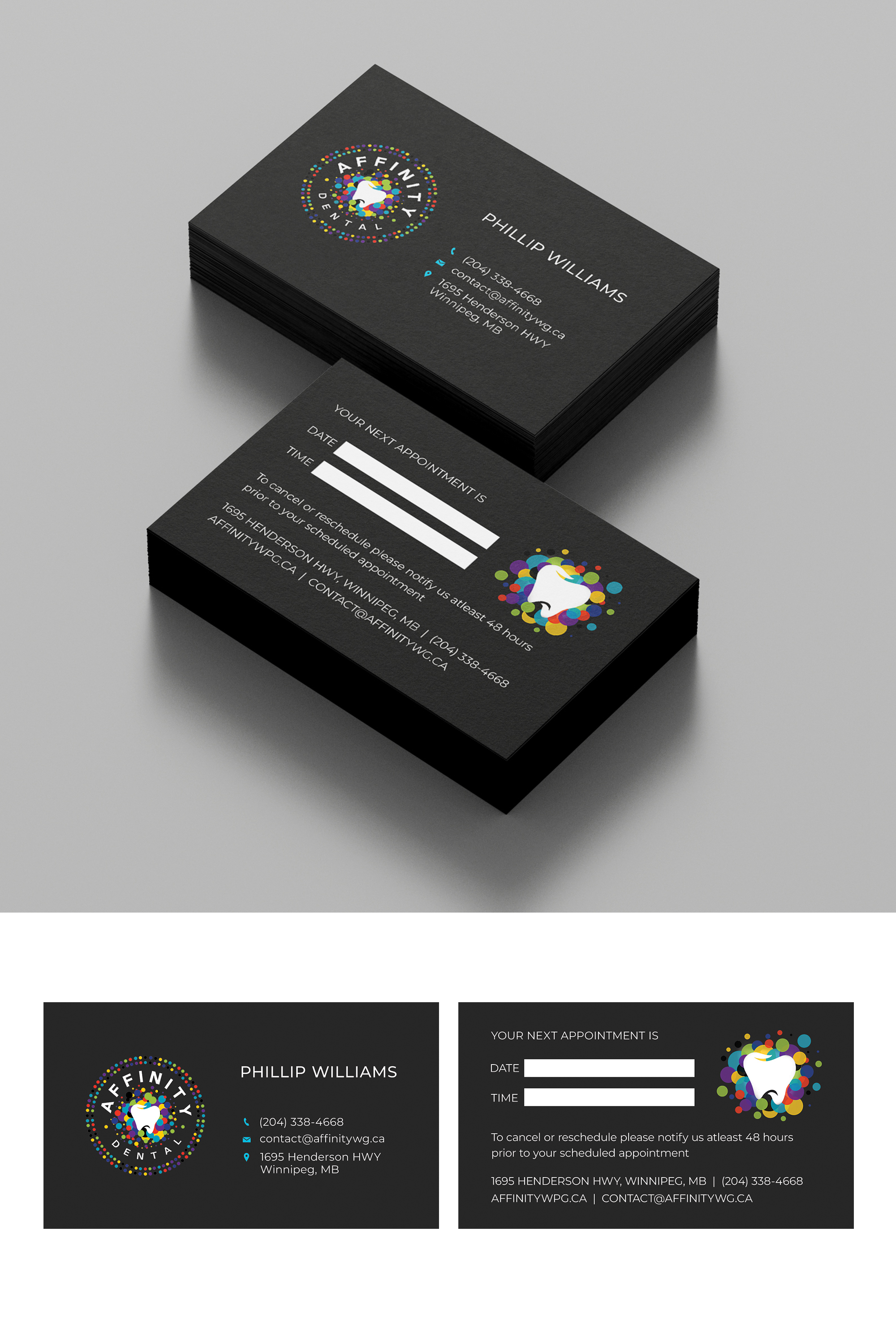 Design de Carte de Visite par Mosaic pour studio dental | Design #29196342