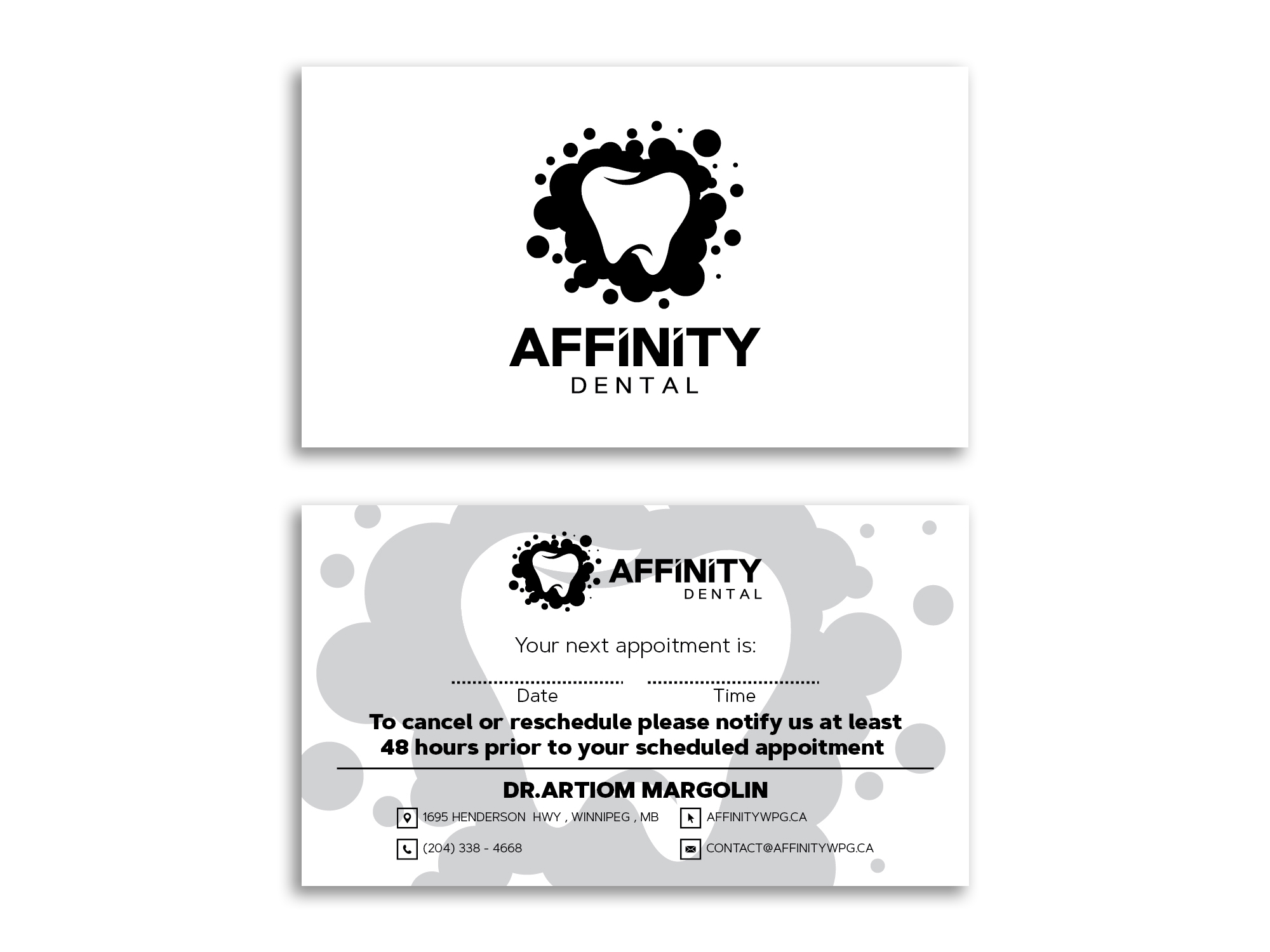 Business Card Design by Mr__Designer for studio dental | Design #29212423