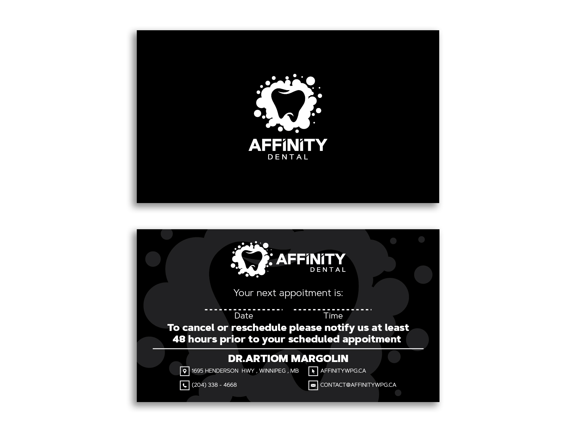 Business Card Design by Mr__Designer for studio dental | Design #29212424