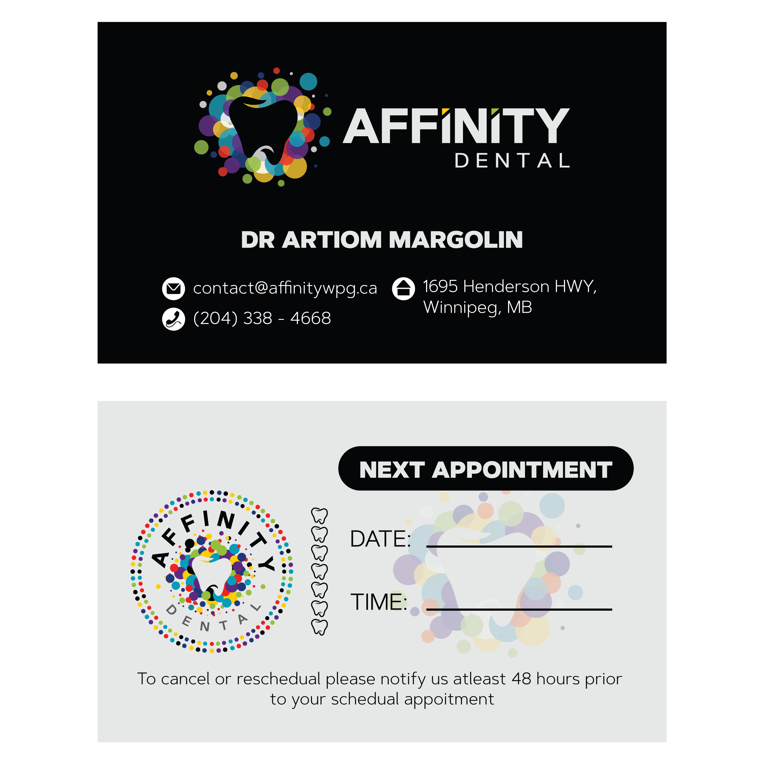 Business Card Design by GFX 4 You for studio dental | Design #29208859