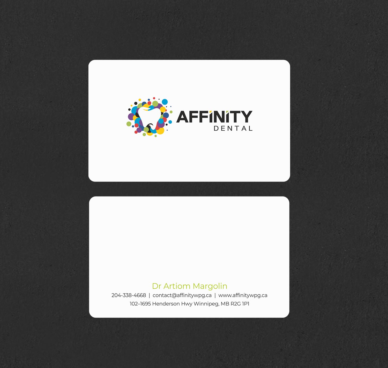Business Card Design by INDIAN_Ashok for studio dental | Design #29192981