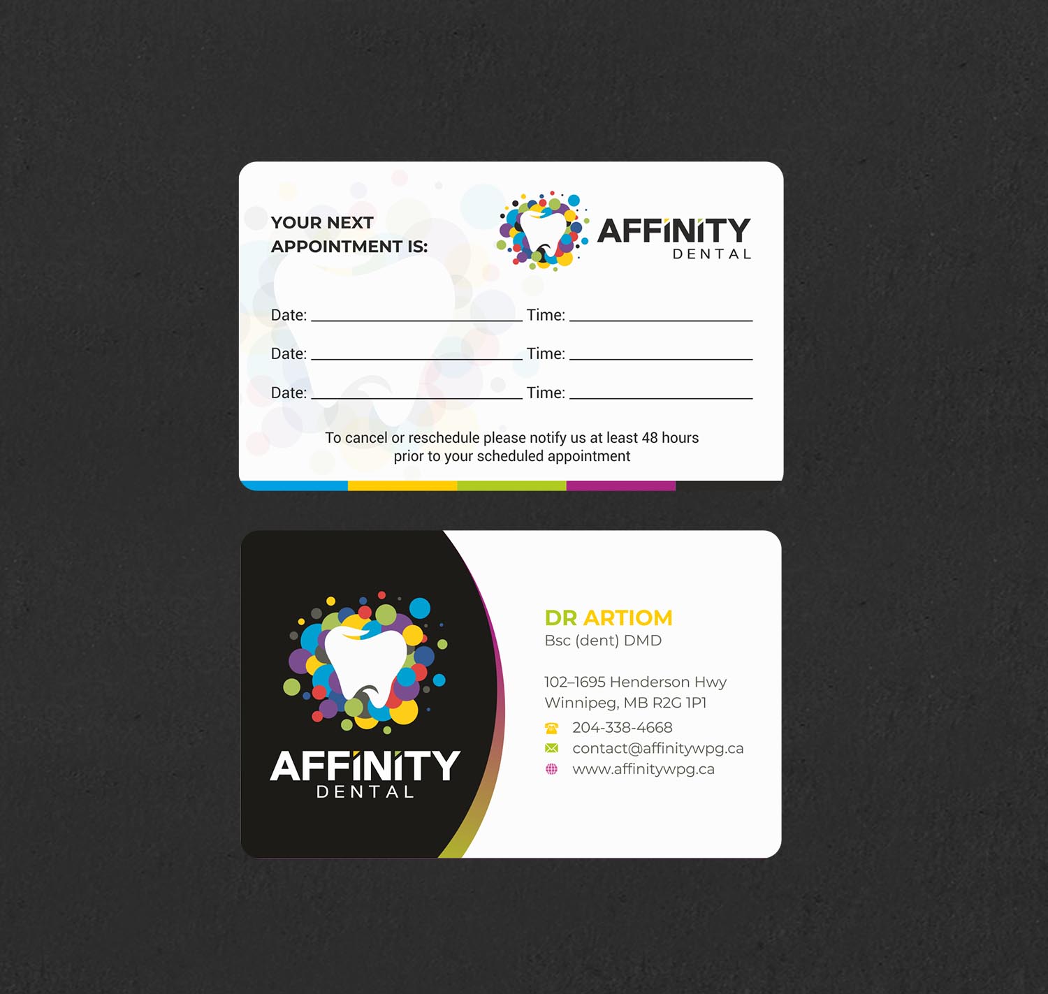 Visitenkarten-Design von INDIAN_Ashok für studio dental | Design #29192982