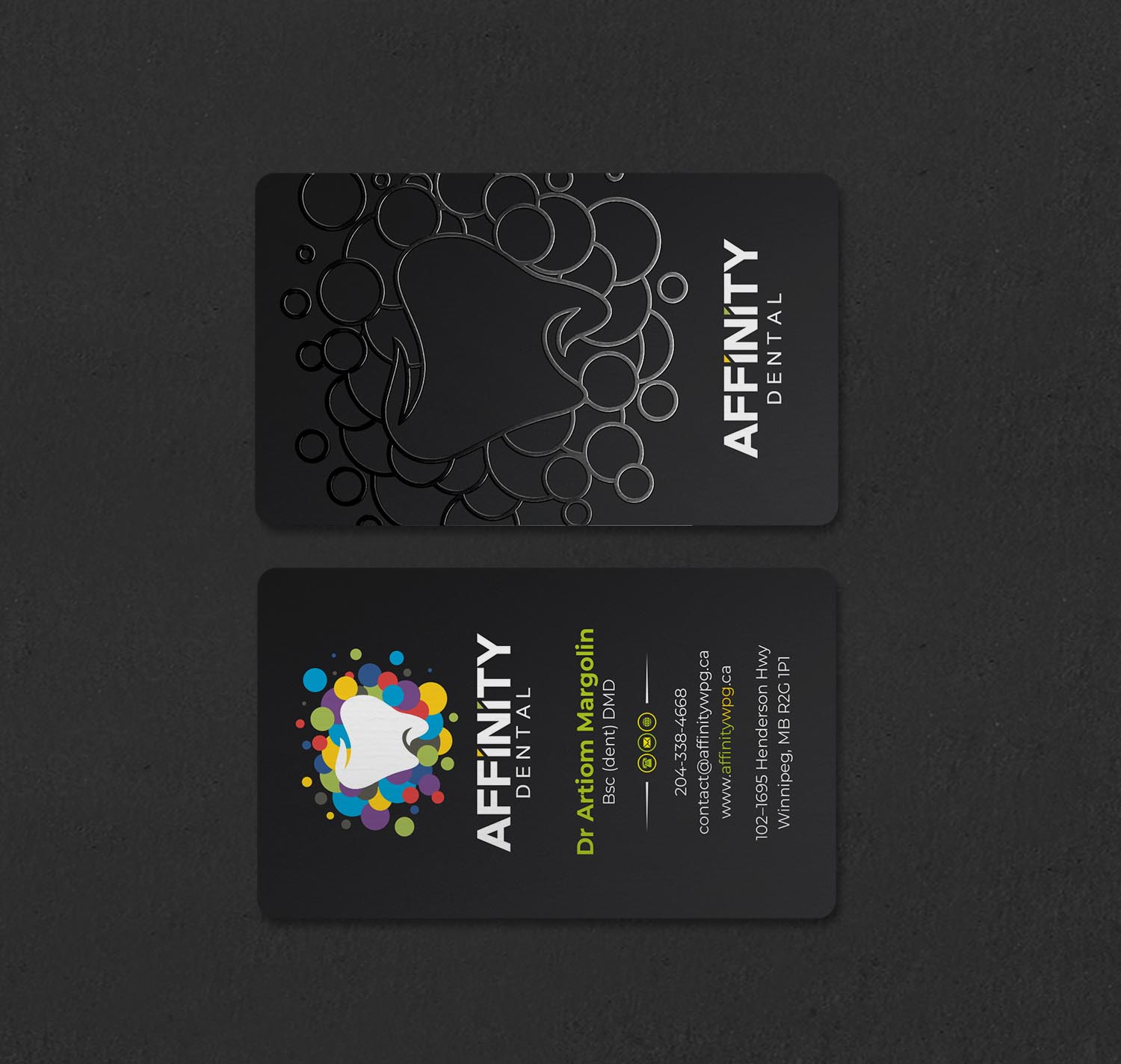 Visitenkarten-Design von INDIAN_Ashok für studio dental | Design #29192999