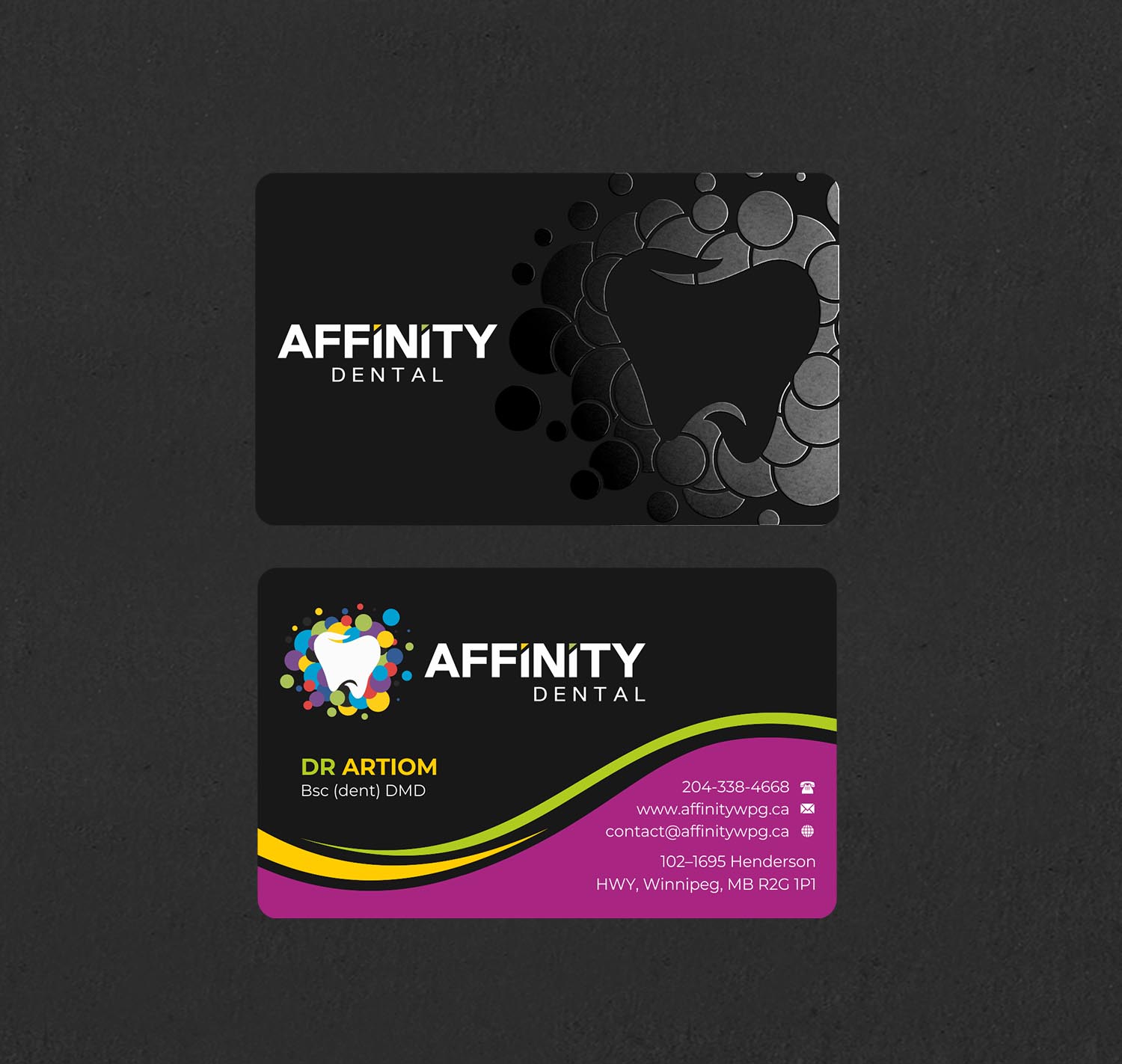 Business Card Design by INDIAN_Ashok for studio dental | Design #29193003