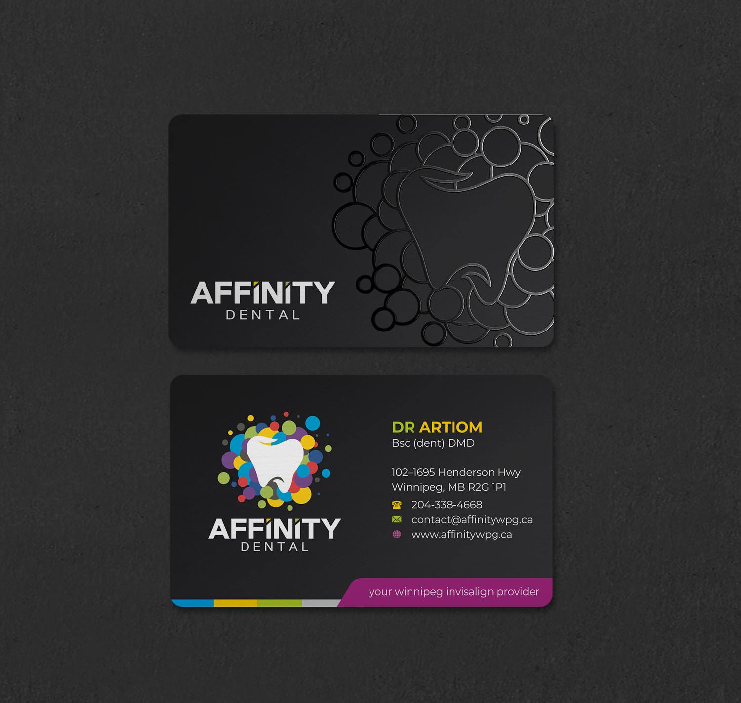 Business Card Design by INDIAN_Ashok for studio dental | Design #29193005