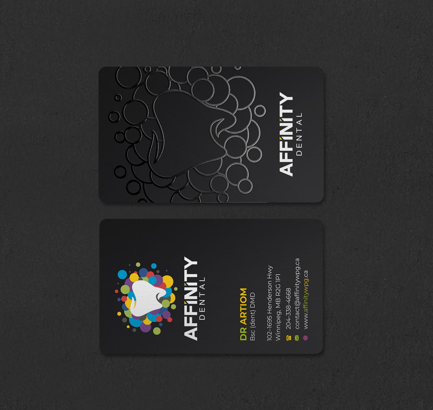 Business Card Design by INDIAN_Ashok for studio dental | Design #29193012