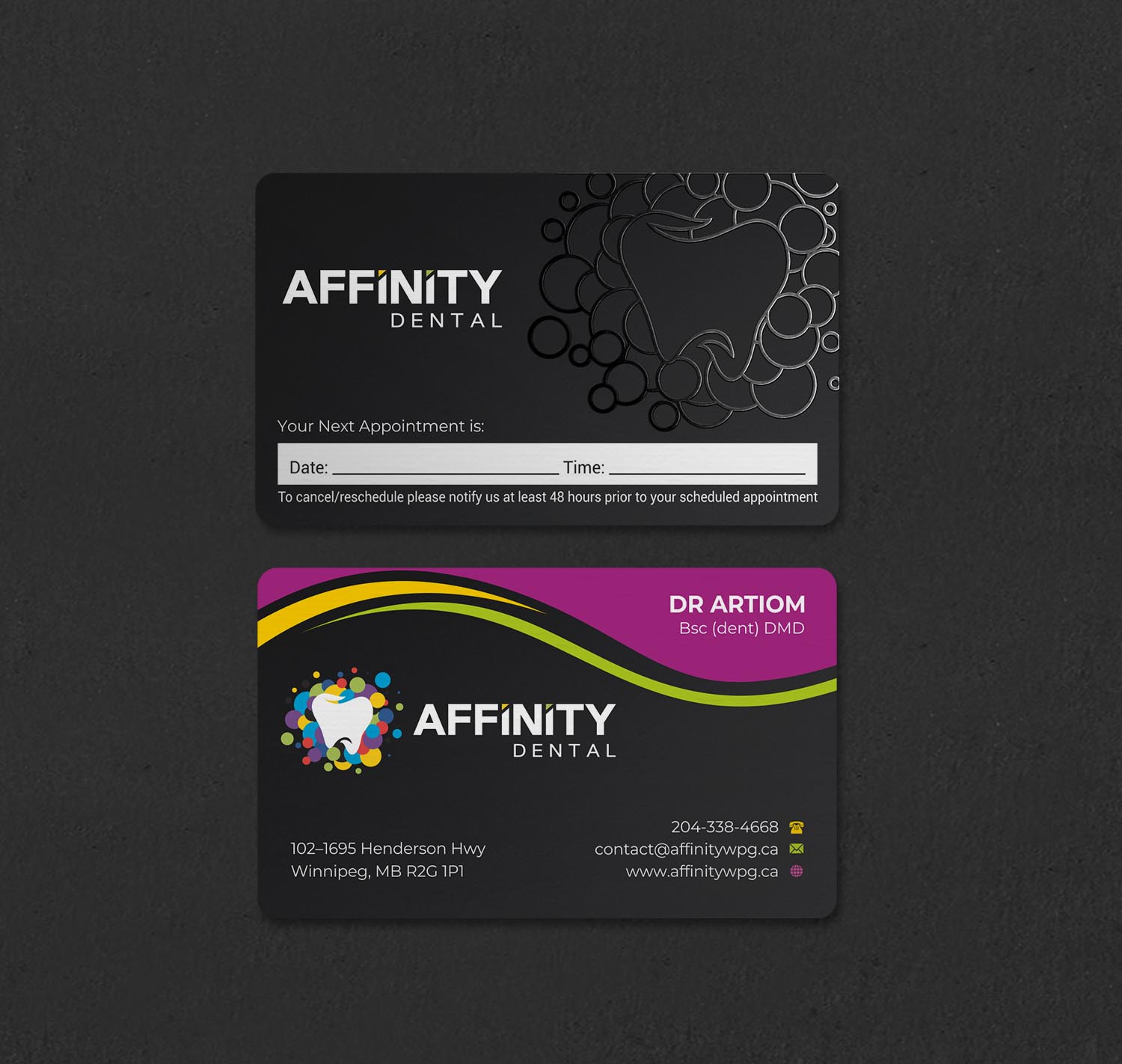Business Card Design by INDIAN_Ashok for studio dental | Design #29193013