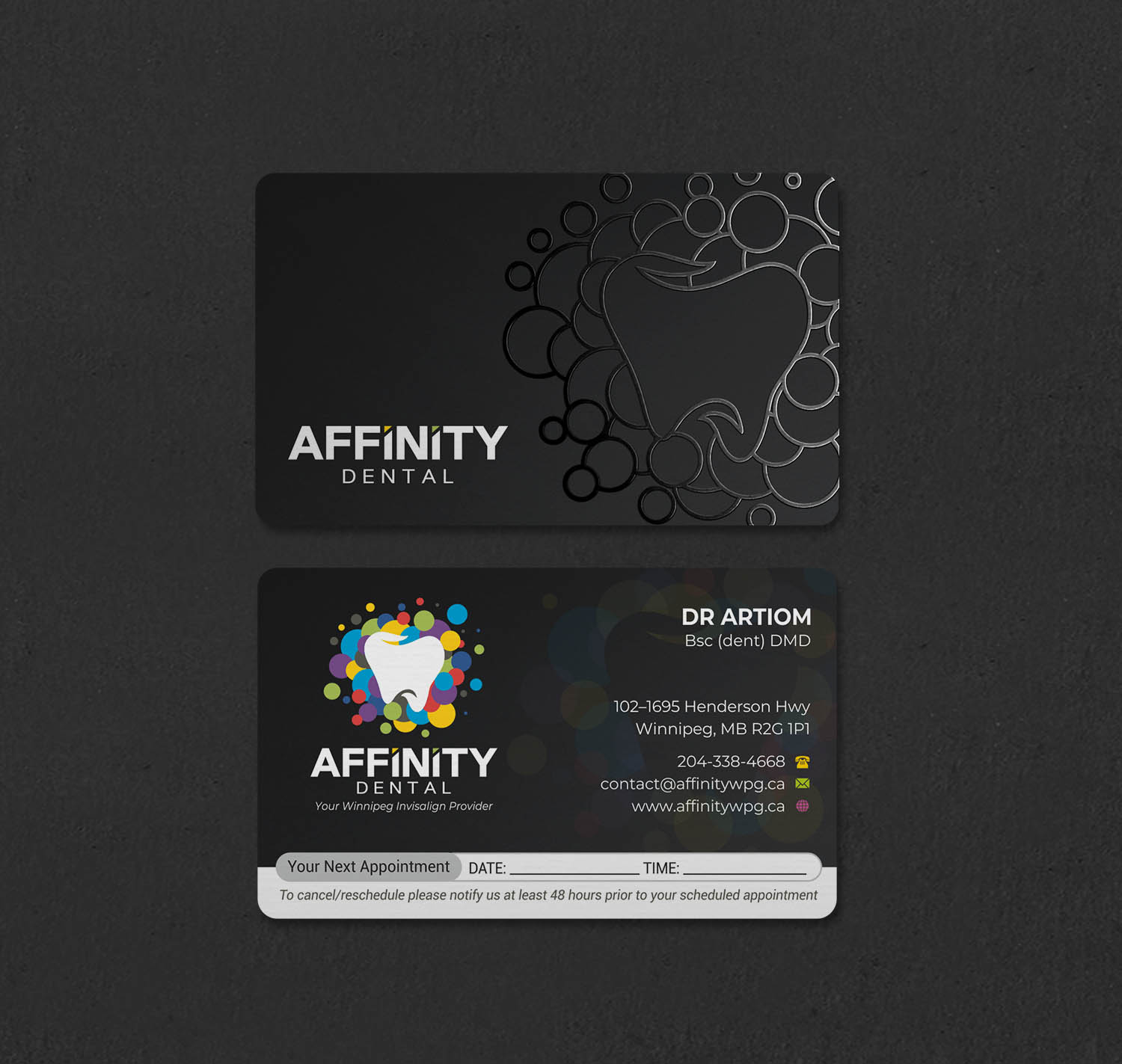 Business Card Design by INDIAN_Ashok for studio dental | Design #29197021