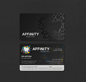 Diseño de Tarjeta de Presentación por INDIAN_Ashok para studio dental | Diseño: #29197024