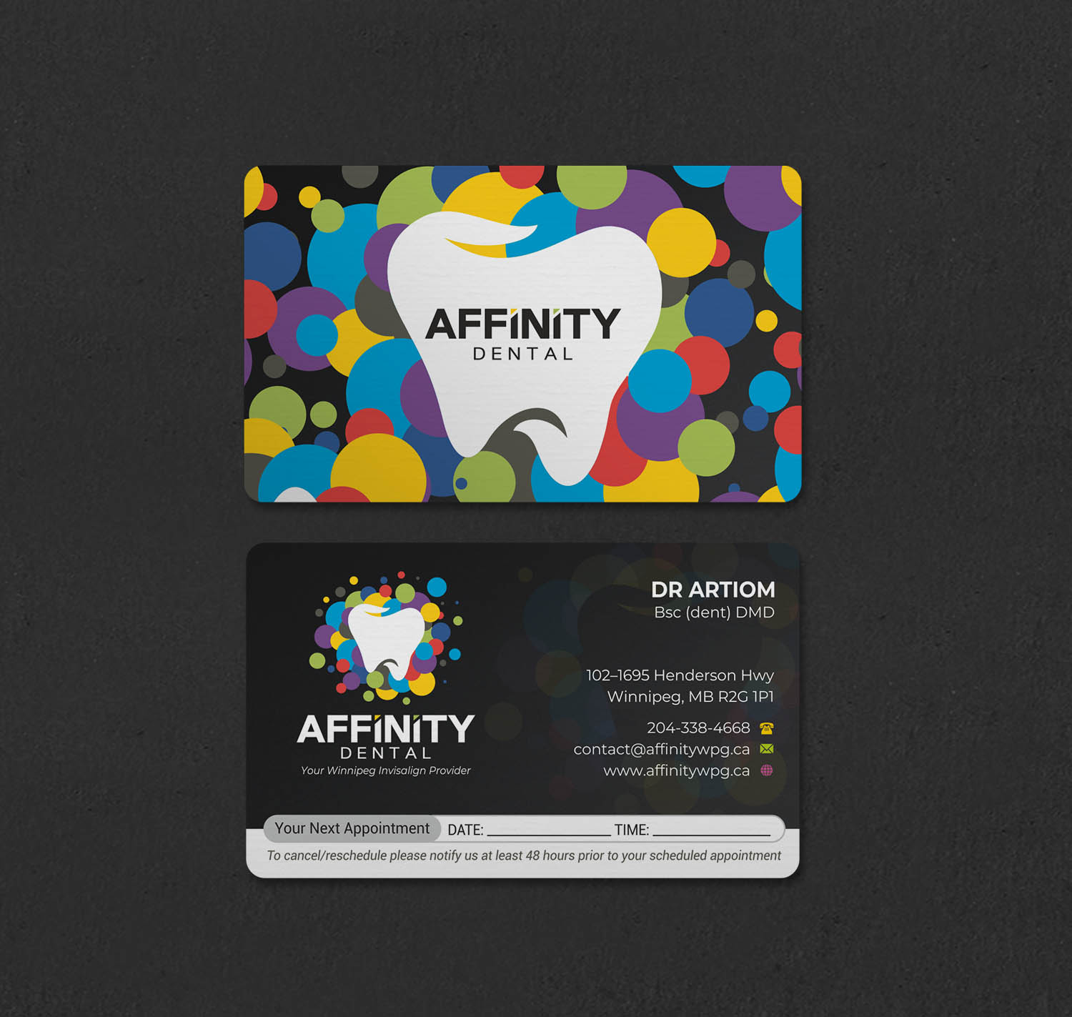 Business Card Design by INDIAN_Ashok for studio dental | Design #29197025