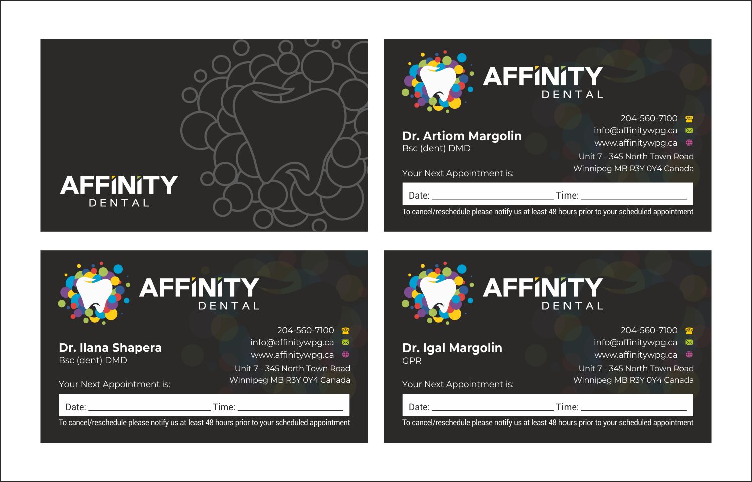 Business Card Design by INDIAN_Ashok for studio dental | Design #29286199