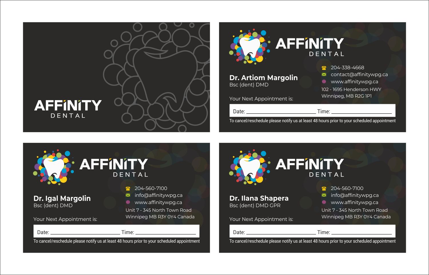 Business Card Design by INDIAN_Ashok for studio dental | Design #29288297