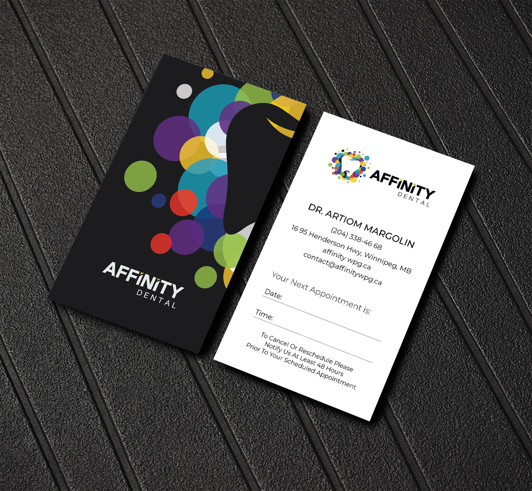 Business Card Design by artbitin for studio dental | Design #29197478